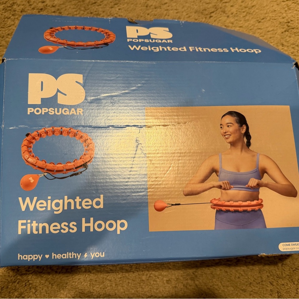 POPSUGAR Vibrant Orange Fitness Hoop